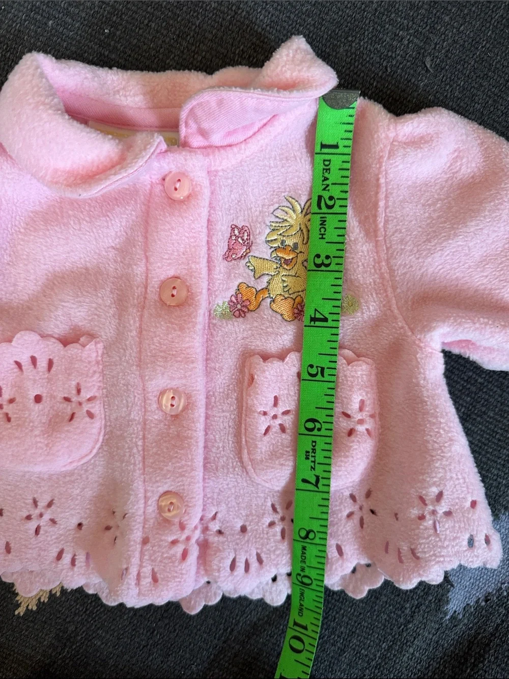 Cute Duckling Fleece Set Jacket & Pants